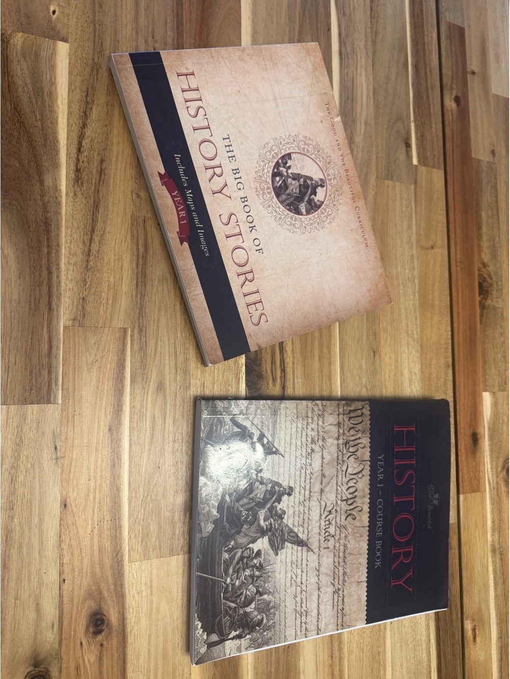 The Good and the Beautiful History Year 1 Homeschool Course Book Book Stories